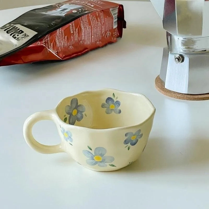 Ceramic mug Flowers