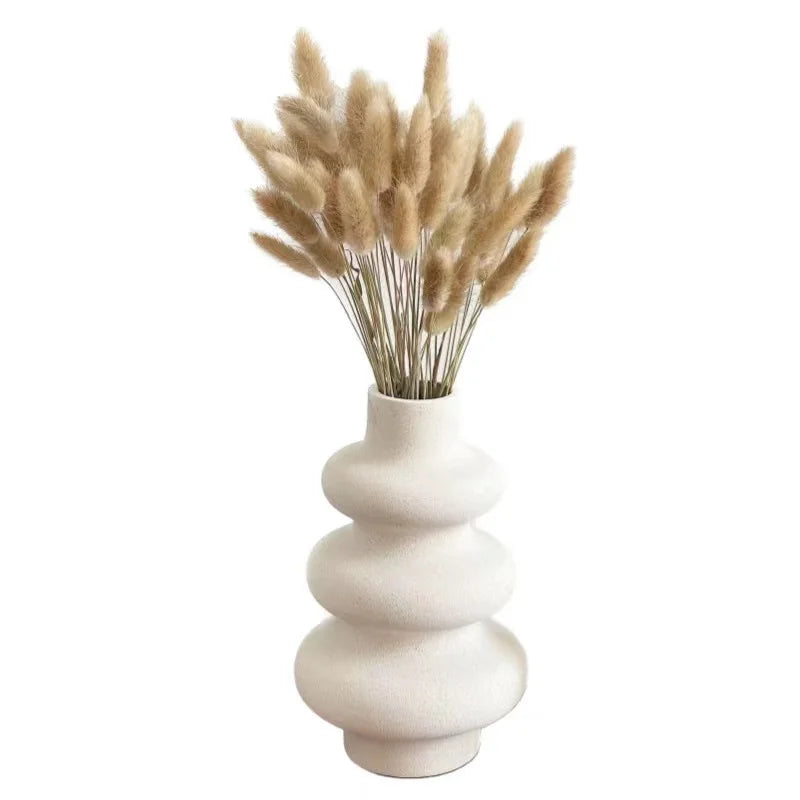 Trendy ceramic vase