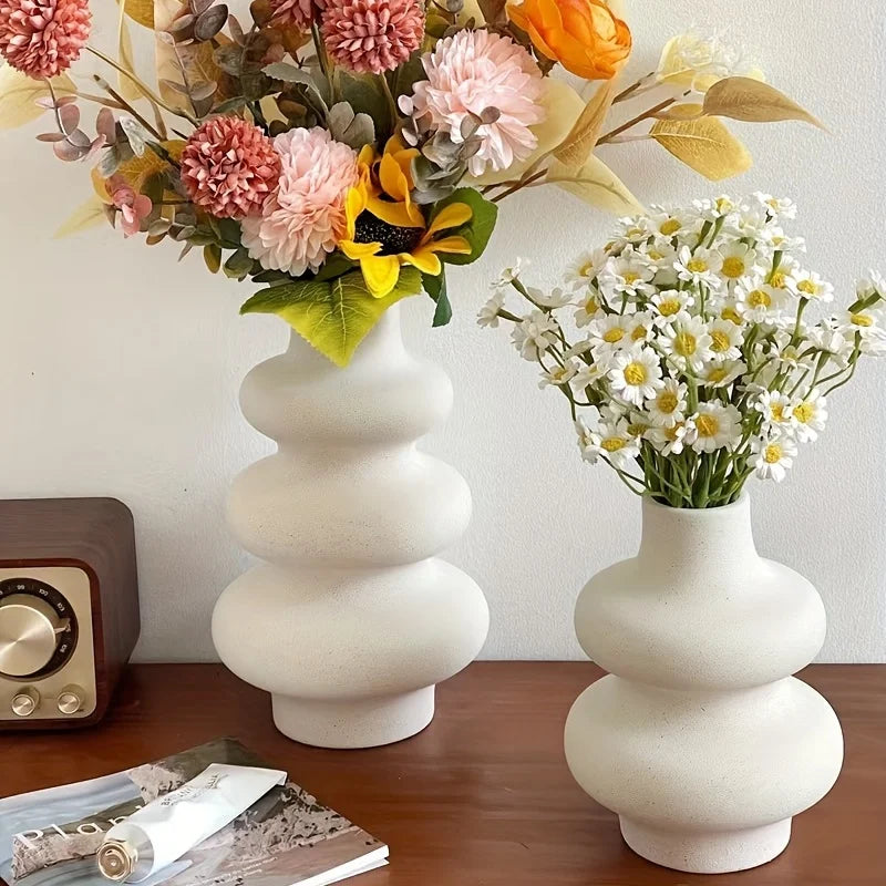 Trendy ceramic vase