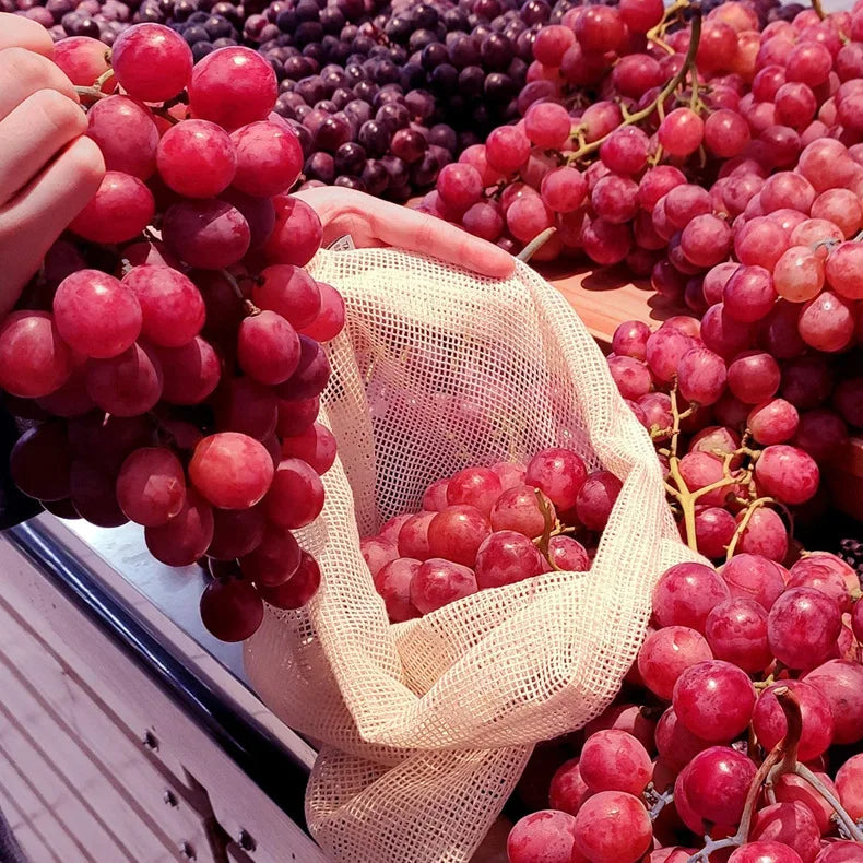 Reusable Mesh Vegetable Bags