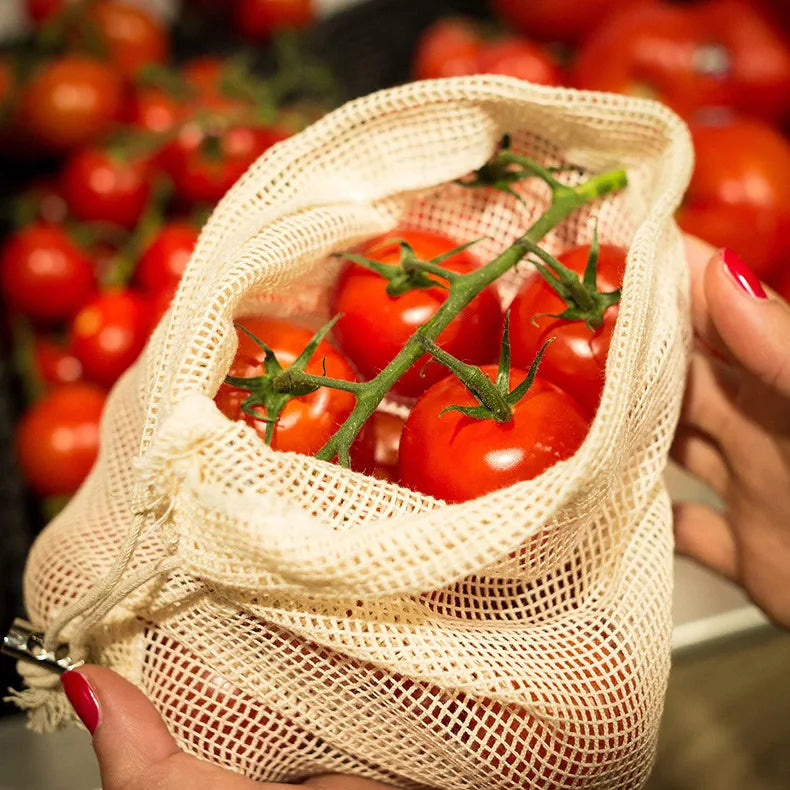 Reusable Mesh Vegetable Bags