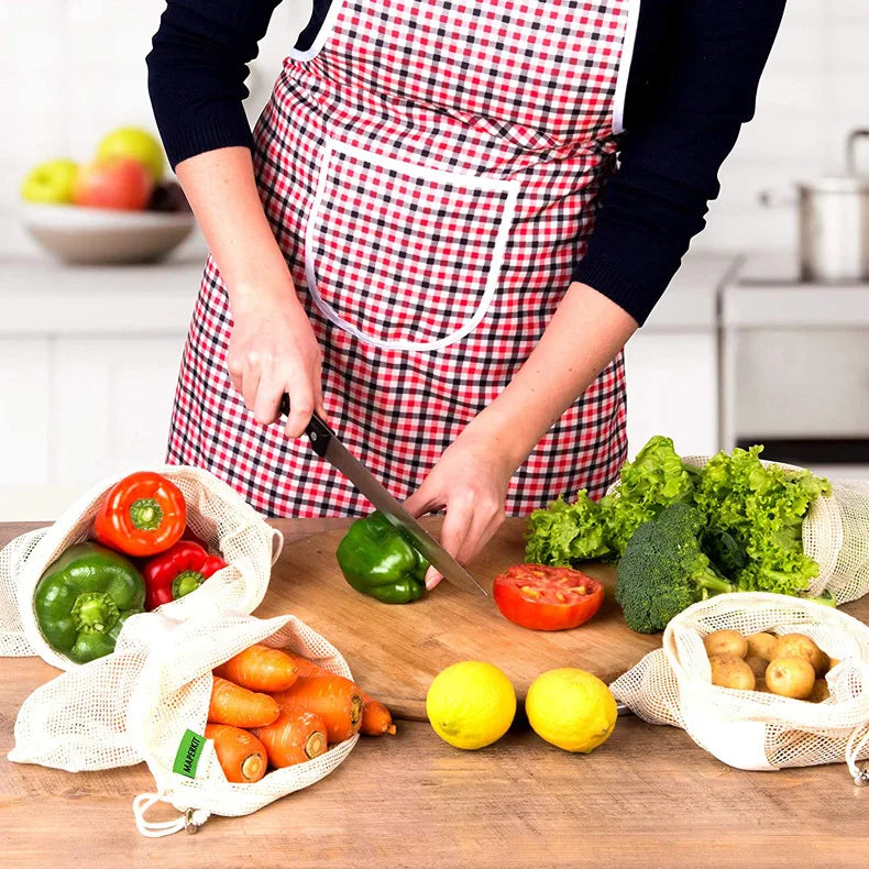 Reusable Mesh Vegetable Bags