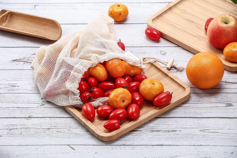 Reusable Mesh Vegetable Bags